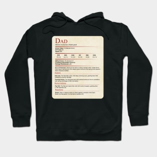 D&D Dad Statblock Hoodie